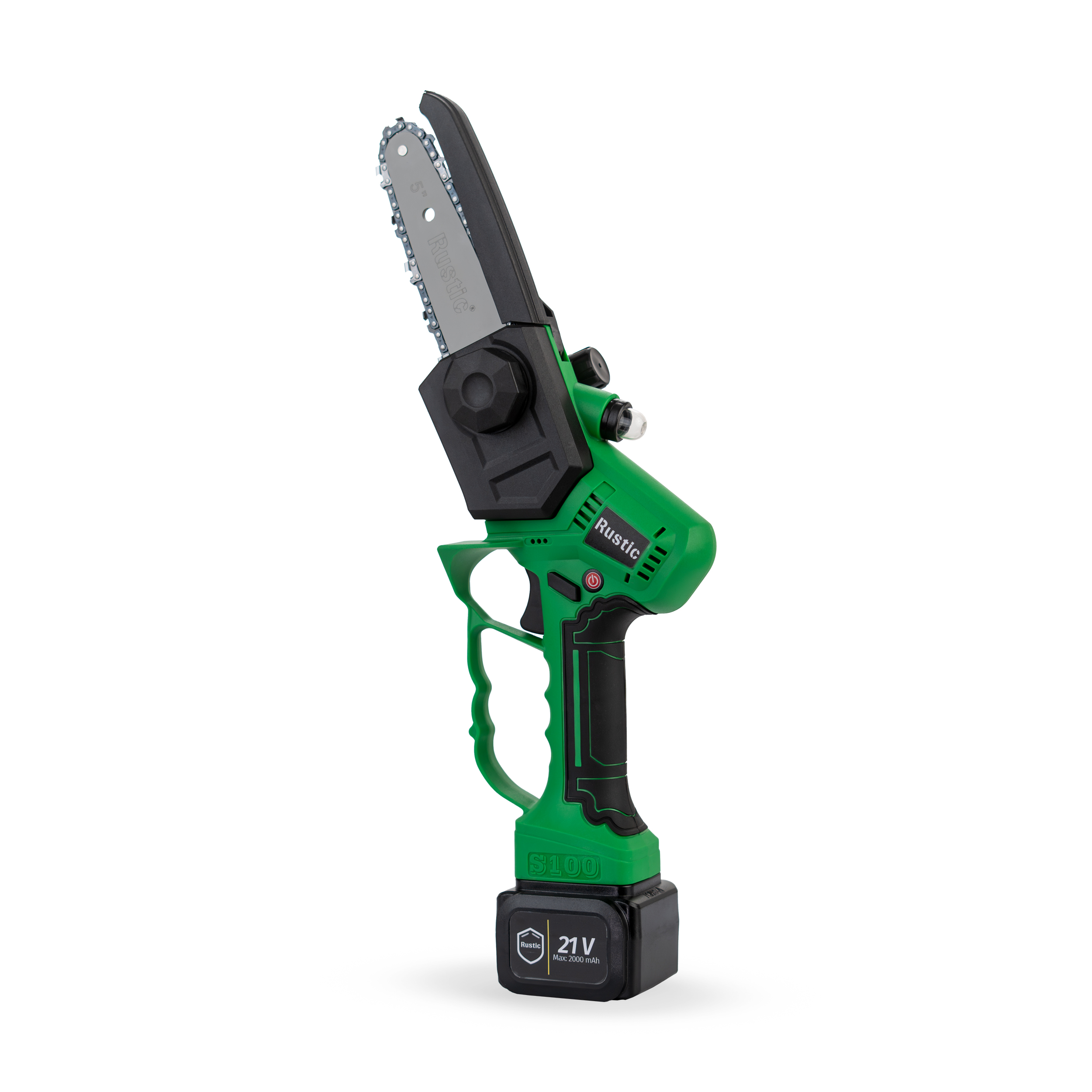 اره شارژی 5 اینچ روستیک مدل S100 - 21V سری سبز