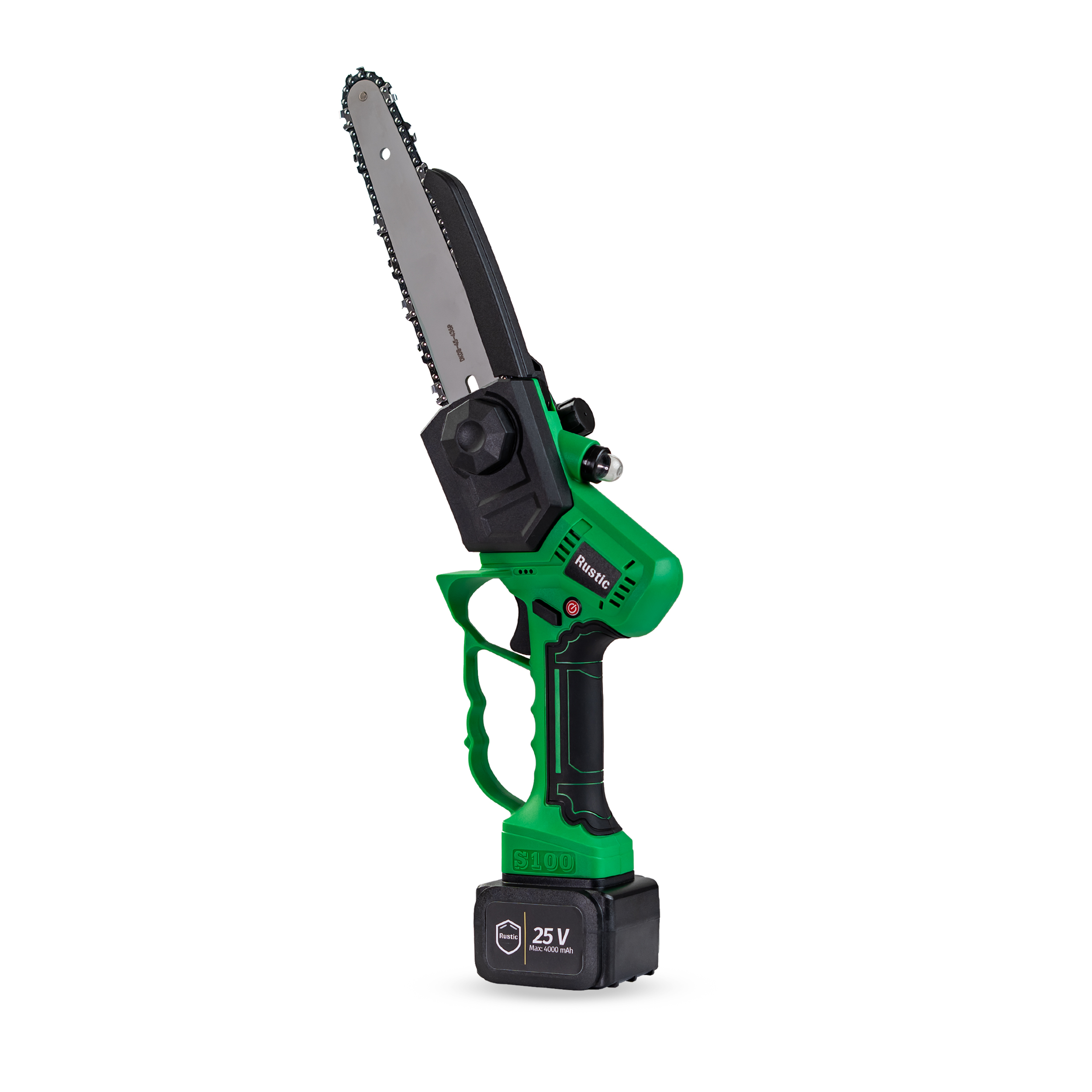اره شارژی 8 اینچ روستیک مدل S100 - 25V سری سبز
